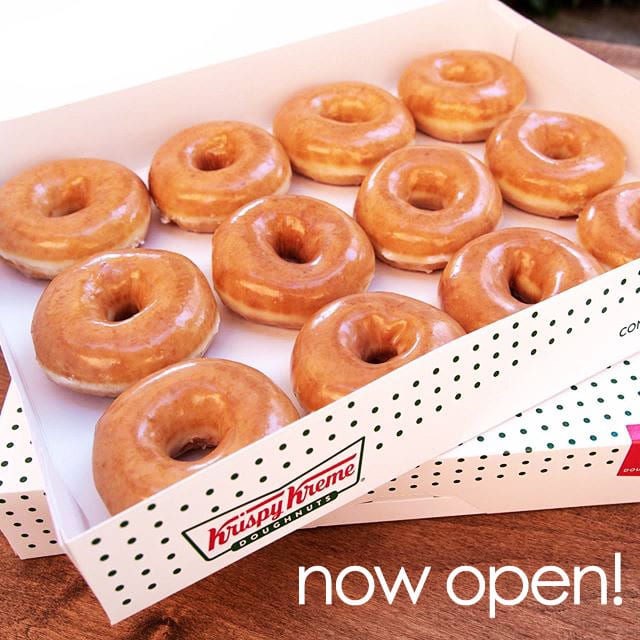 Warm doughnuts, long lines at Krispy Kreme’s Santa Maria grand opening