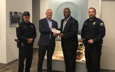 Westar Associates Donates to the Long Beach Police Officers Memorial Widows and Orphans Emergency and Scholarship Trust Fund