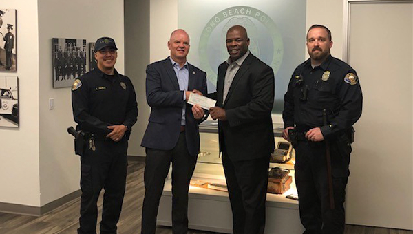 Westar Associates Donates to the Long Beach Police Officers Memorial Widows and Orphans Emergency and Scholarship Trust Fund
