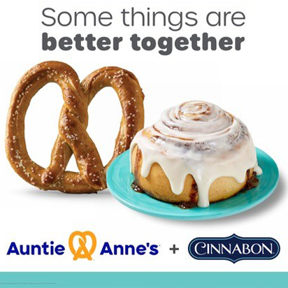 Your Favorite Snacks Are Here: Cinnabon and Auntie Anne’s Open at Plaza Antonio